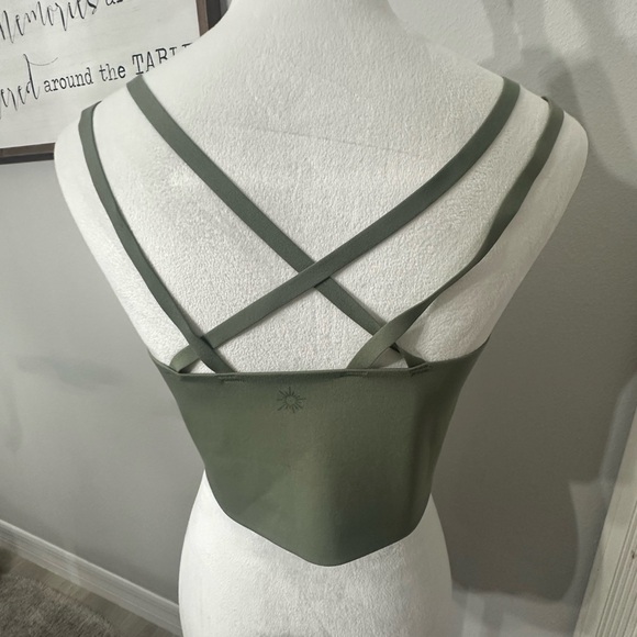 Sleek Olive Green bra - Picture 3 of 4